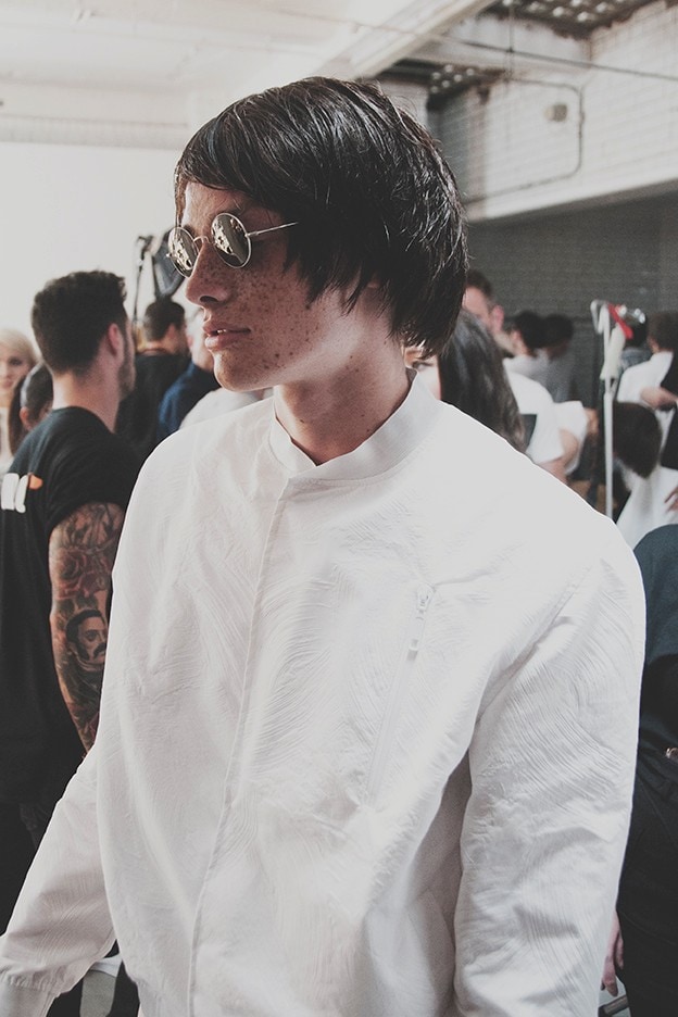 Agi &amp; Sam SS15 Mens collections, Dazed backstage 0