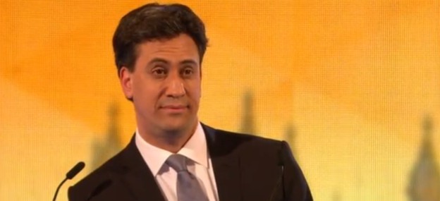 Ed Miliband Nigel Farage sassy look BBC election debate