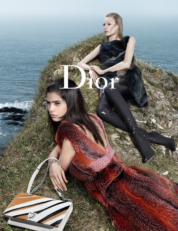 Julia Nobis and Mica Arganaraz for Dior AW15 3