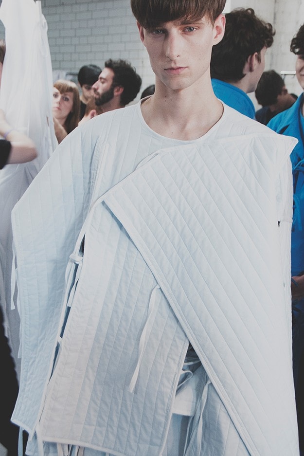 Craig Green SS15 Mens collections, Dazed backstage 13