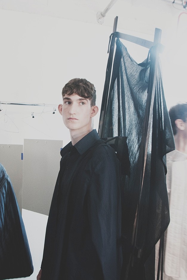 Craig Green SS15 Mens collections, Dazed backstage 1