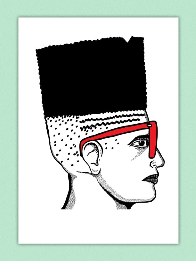 Grace Jones by Gus Farnes