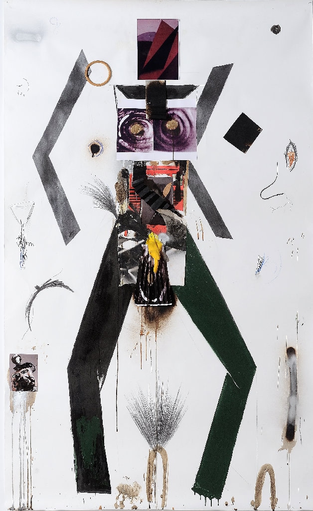 Jannis Varelas, F.X.B. 1266, 2010, mixed media on 4