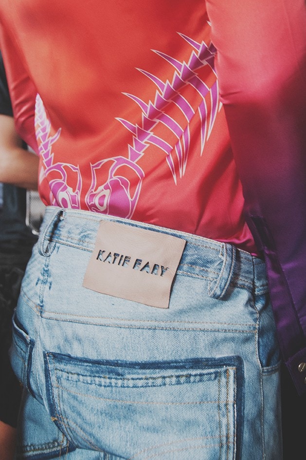 Katie Eary SS15 menswear backstage Dazed 16