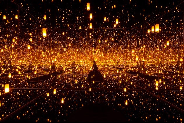 kusama aftermath of obliteration of eternity infinity room