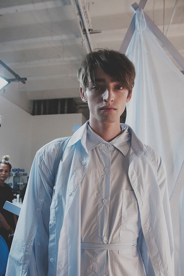 Craig Green SS15 Mens collections, Dazed backstage 27