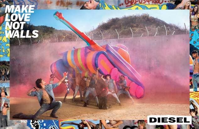 Diesel Make Love Not Walls Campaign 1