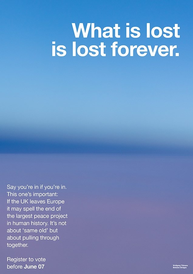 EU Campaign Wolfgang Tillmans - Between Bridges_4 4