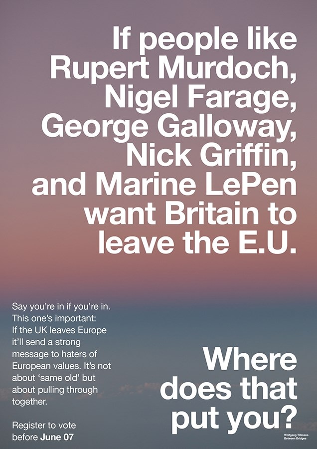 EU Campaign Wolfgang Tillmans - Between Bridges_5 5