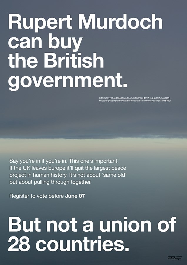 EU Campaign Wolfgang Tillmans - Between Bridges_10 10