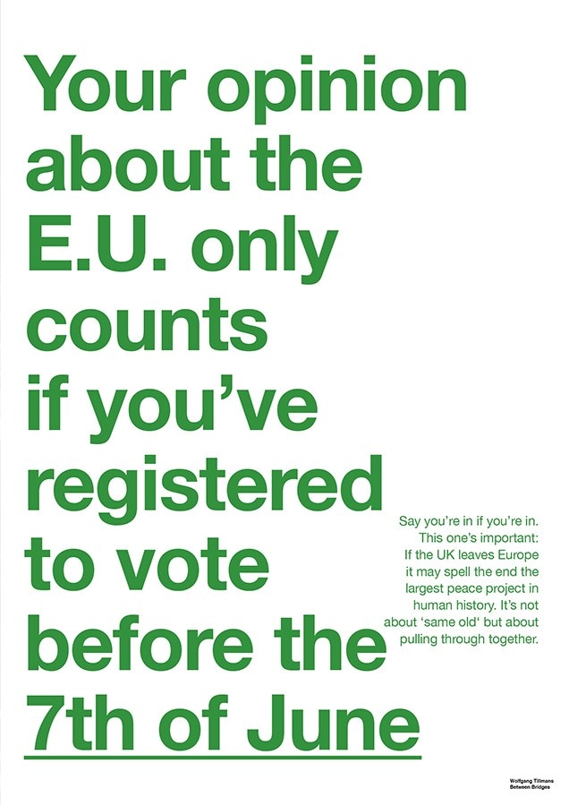 EU Campaign Wolfgang Tillmans - Between Bridges_15 14