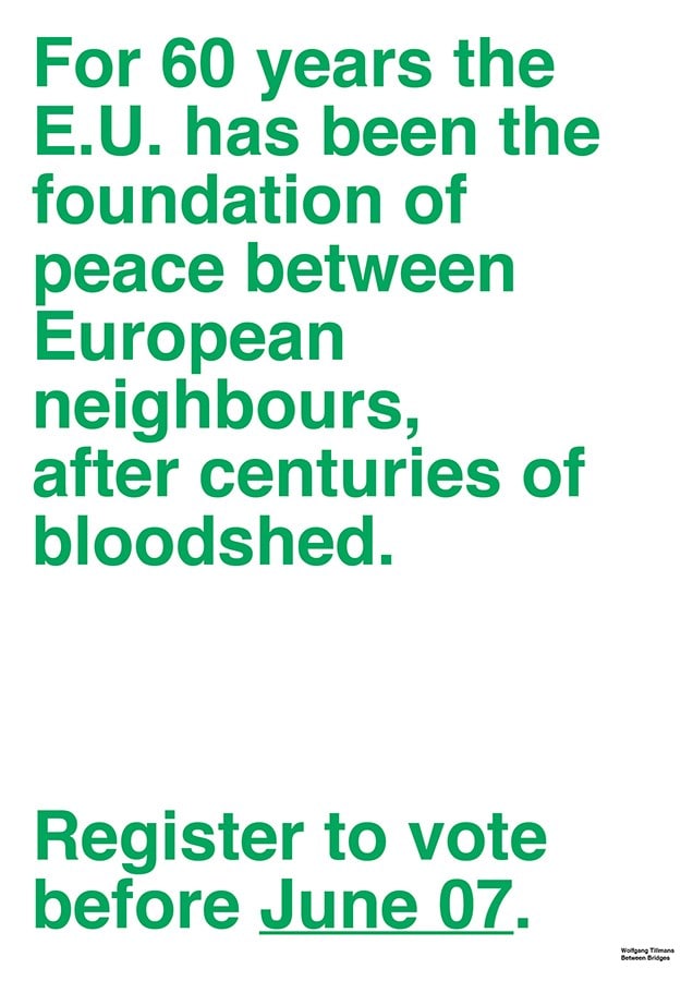 EU Campaign Wolfgang Tillmans - Between Bridges_17 16