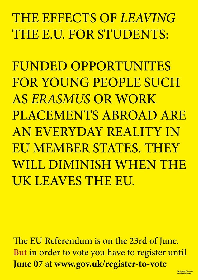 EU Campaign Wolfgang Tillmans - Between Bridges_21 20