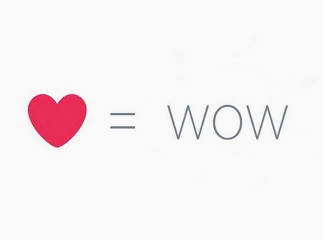 Twitter hearts