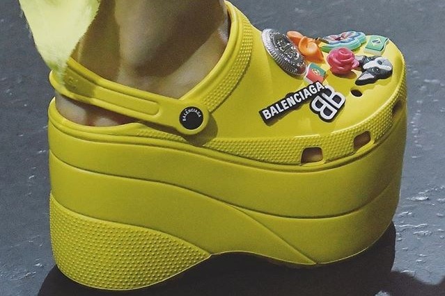 So, Balenciaga just put platform Crocs on the runway Womenswear | Dazed