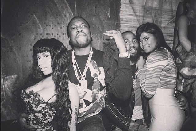 Nicki Minaj, Meek Mill and Karen Civil