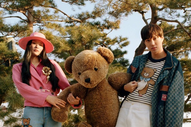 Gucci partners with K-Pop star Kai for capsule collection - fashionotography