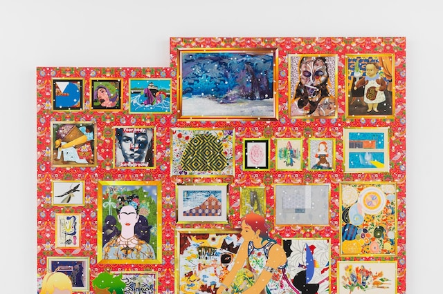 These fluoro-bright paintings fuse IRL and digital worlds | Dazed