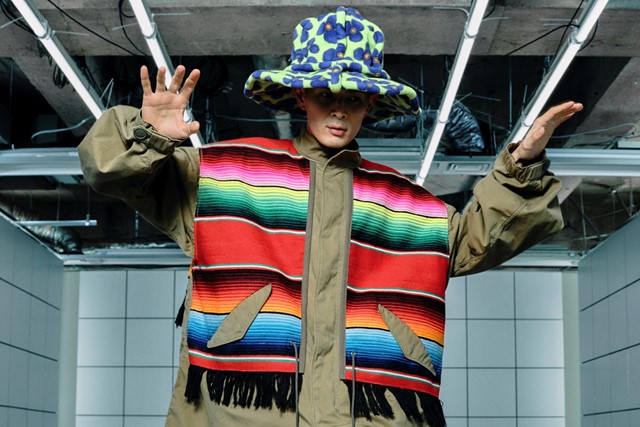 Jay Kay from Jamiroquai is an unlikely style icon at Junya