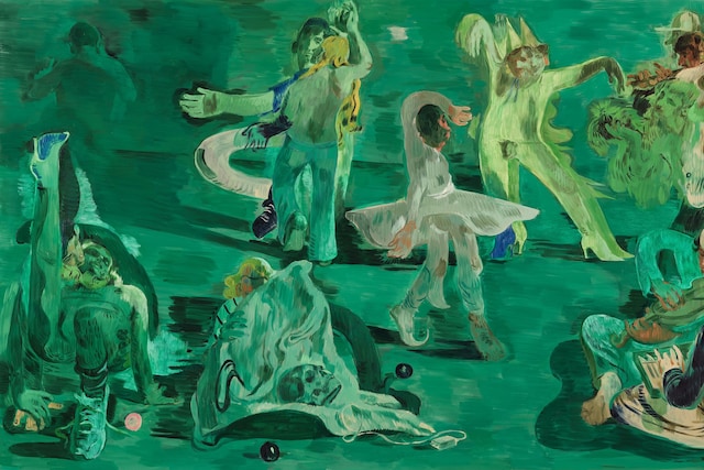 Salman Toor, Ghost Ball (2023)