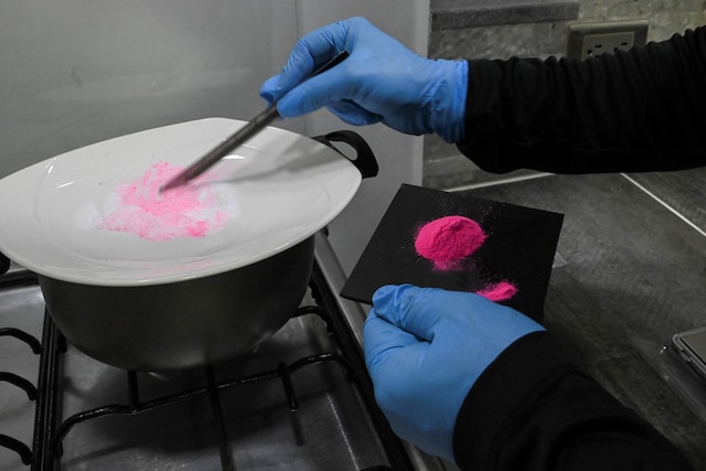 Pink cocaine