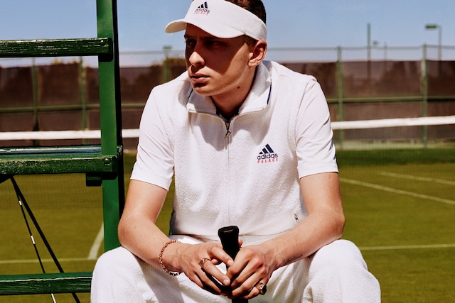 トップス adidas x PALACE EQT SETUP BLONDEY MCCOY Blondey McCoy fronts new adidas Tennis x Palace collection
