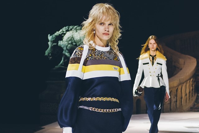 The past meets the future at Louis Vuitton AW18 Womenswear