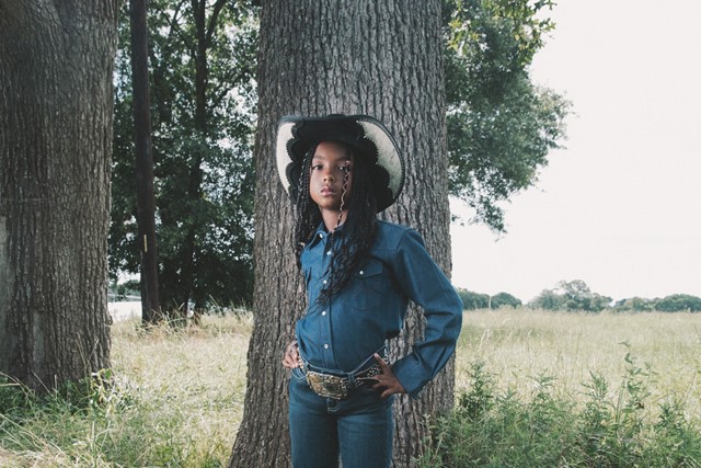 11-year-old cowgirl Kortnee Solomon competes at the first televised Black  rodeo