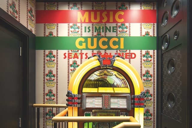 Gucci hosts transforming pop-up in Shoreditch