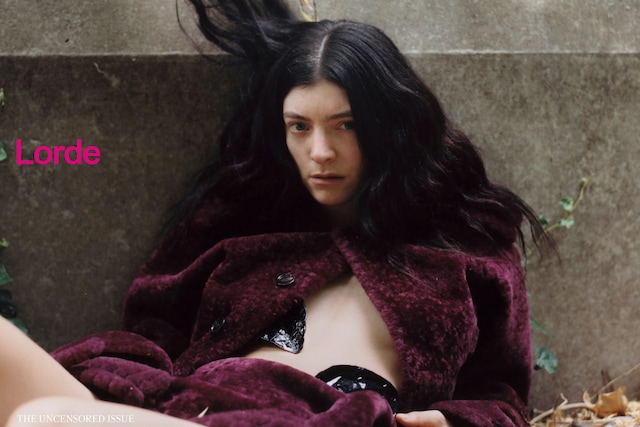 Lorde Dazed cover story 2025