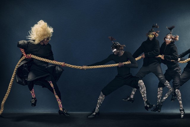 Hip hop metalheads and acid ravers clash on Louis Vuitton's chess