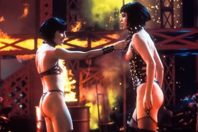 Unpicking the barely-there, stripper style of cult 90s movie