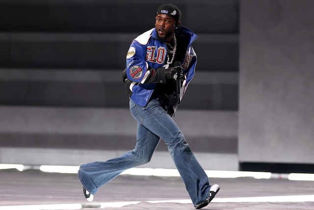 Kendrick Lamar Celine bootcut jeans
