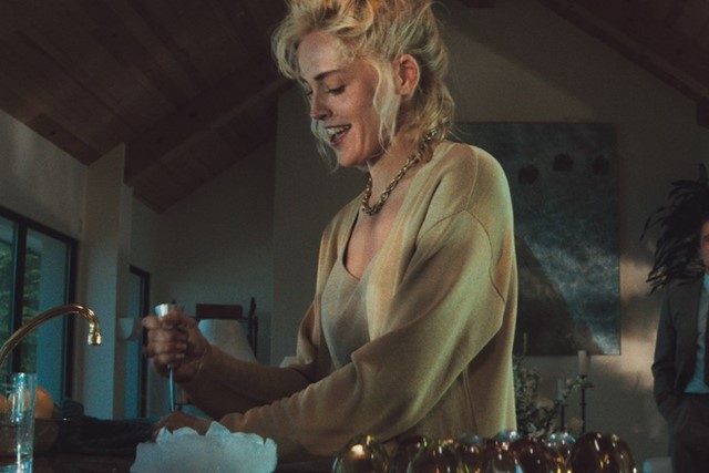 Sharon Stone re-creates 'Basic Instinct' scene — with a powerful message