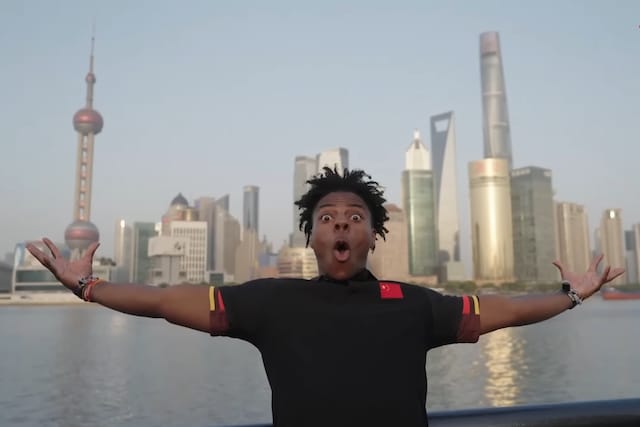 IShowSpeed, irl stream in Shanghai, China