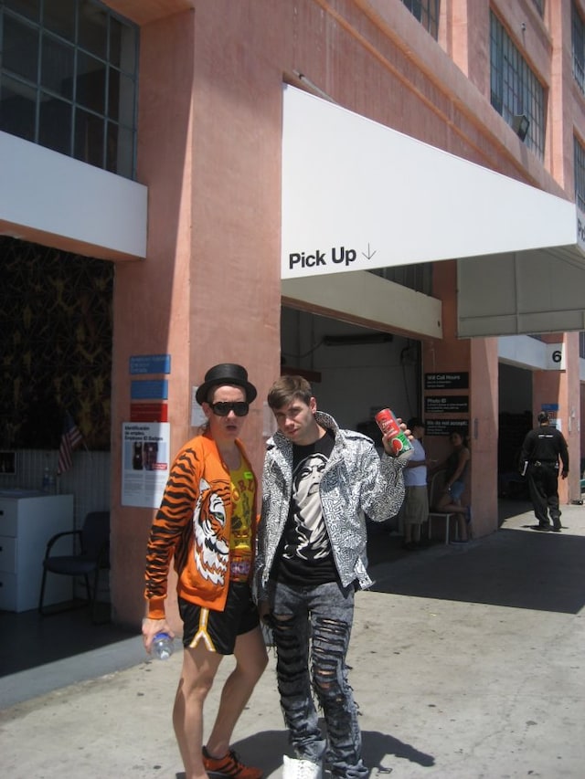 Jeremy Scott and Jonny Makeup trying to get picked 1