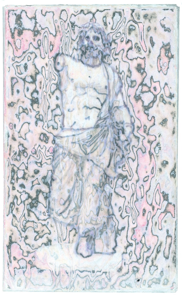 Kadar Brock: Poseidon aus Pergamon, 2012, house pa 1