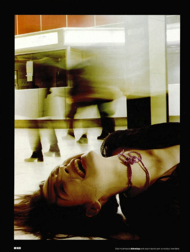 Dazed &amp; Confused February 1999, ‘Balenciaga’, Text 9