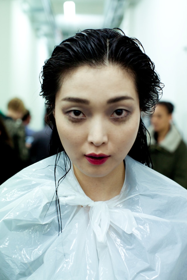 Prada AW13 Dazed backstage 9