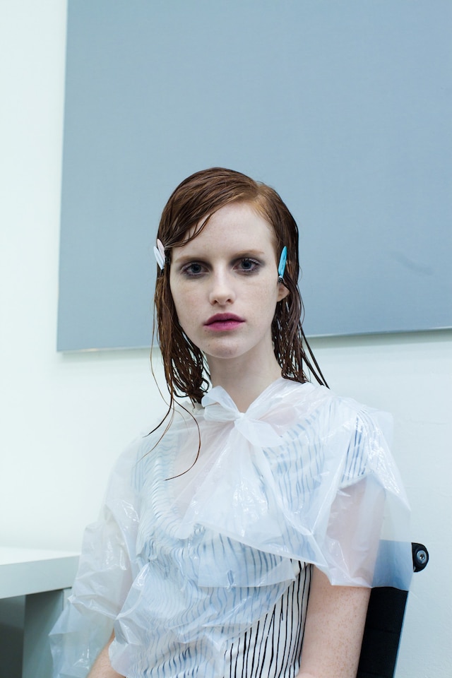 Prada AW13 Dazed backstage 14