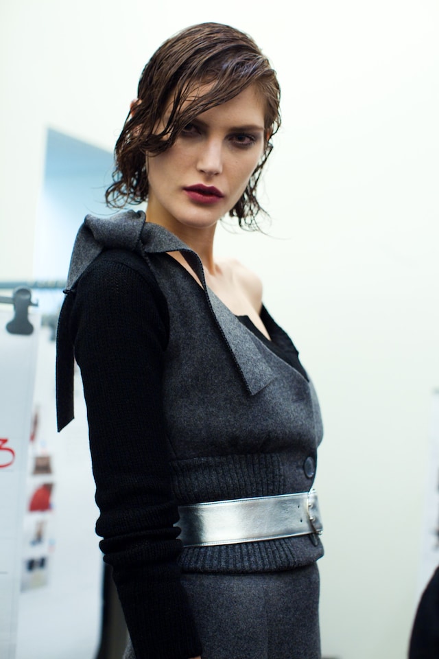 Prada AW13 Dazed backstage 5
