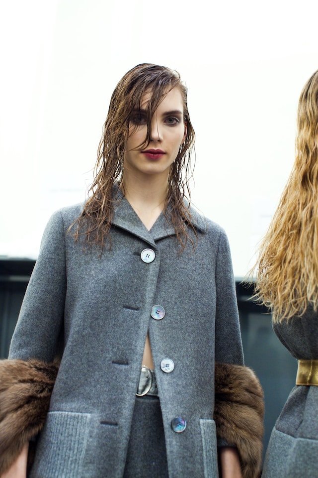 Prada AW13 Dazed backstage 16