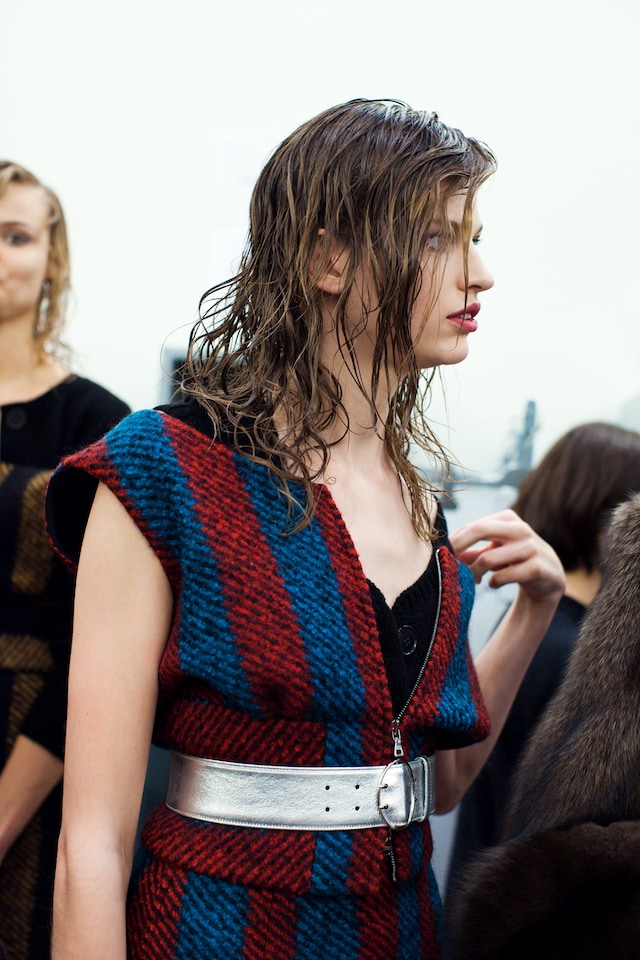Prada AW13 Dazed backstage 18
