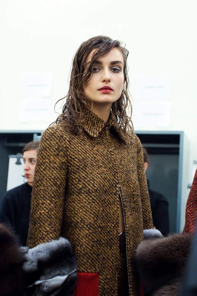 Prada AW13 Dazed backstage 20