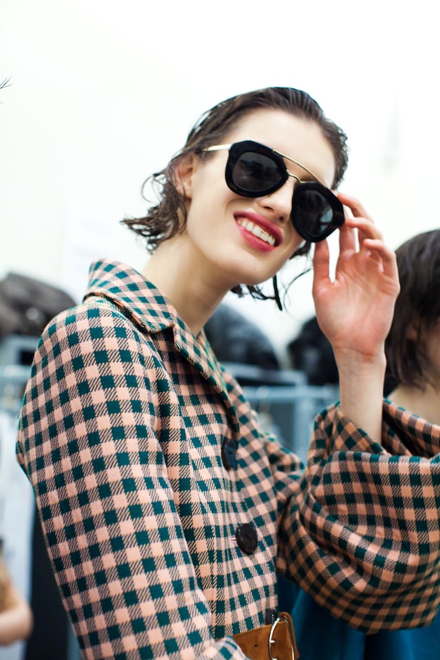 Prada AW13 Dazed backstage 3