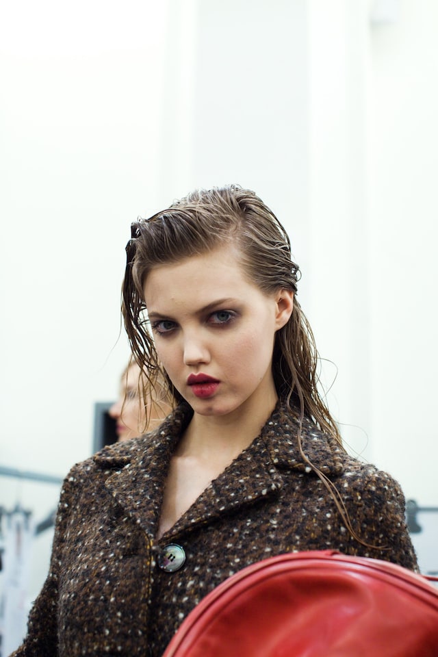 Prada AW13 Dazed backstage 1