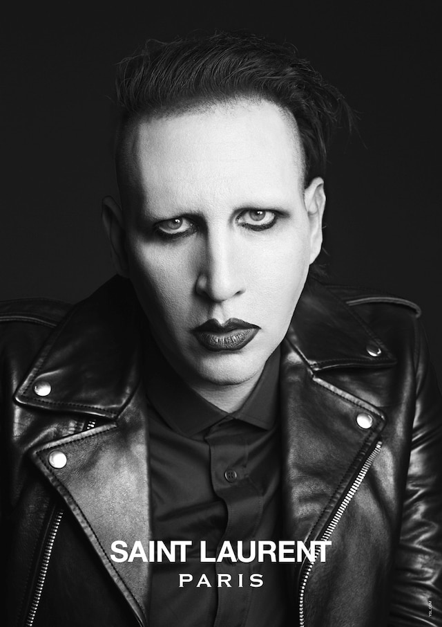 Marilyn Manson for Saint Laurent 4