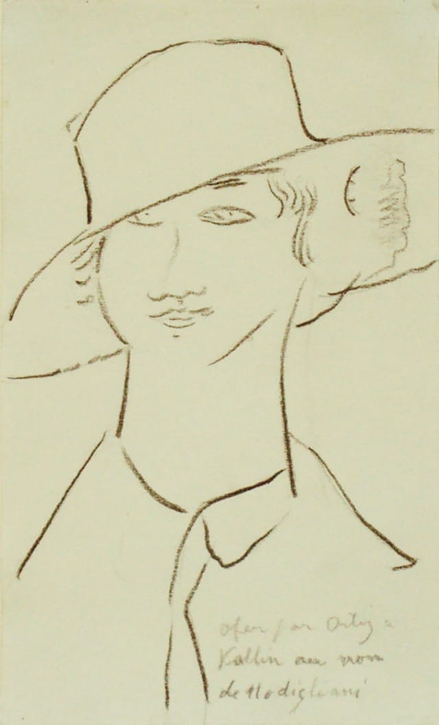 Femme_au_grand_chapeau_Modigliani_1916_HD 5