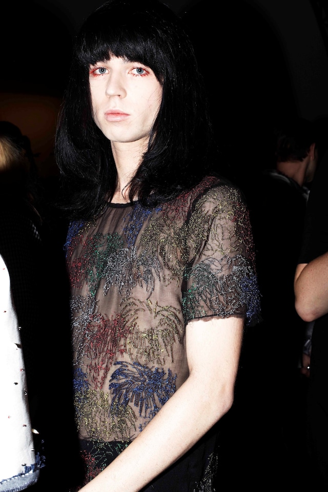 Claire Barrow backstage Fashion East SS14 by Rebec 9