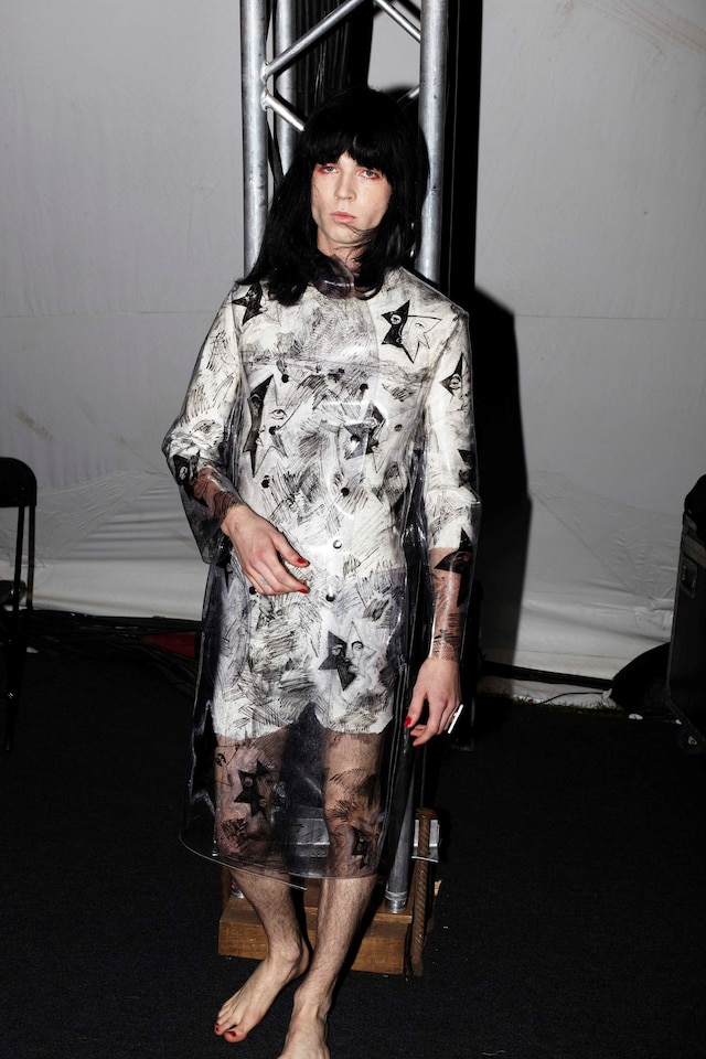 Claire Barrow backstage Fashion East SS14 by Rebec 14